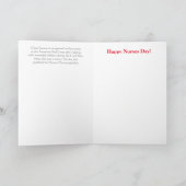 Clara Barton Nurses Day Wenskaart Kaart (Binnen)