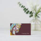 Clara Carousel Horse Visitekaartje (Staand voorkant)