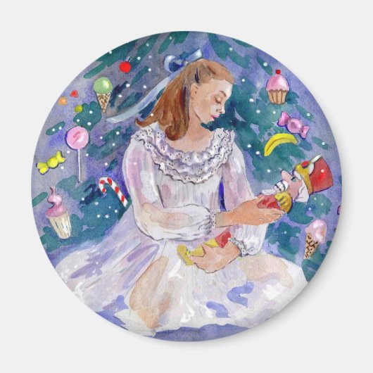 Clara & de Notenkraker Magneet (Voorkant)