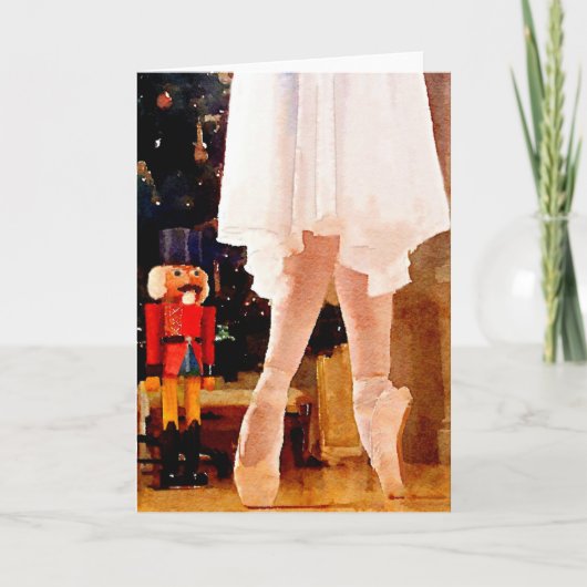 Clara en de Notekraker Feestdagen Kaart (Voorkant)