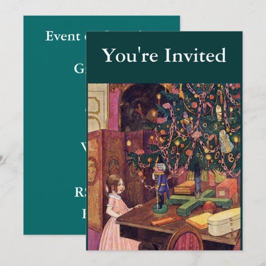 Clara en de Nutkraker Kaart (Voorkant / Achterkant)