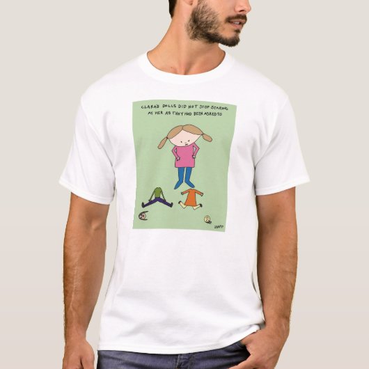 Clara en haar Dolls T-shirt (Voorkant)