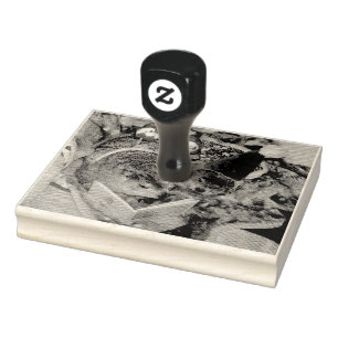 Clara en Maude Groundhog Kerstmis Rubber Stamp Rubberstempel