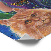 Clara Halloween Witch beroemd gemaakt door Renee L Poster (Hoek)