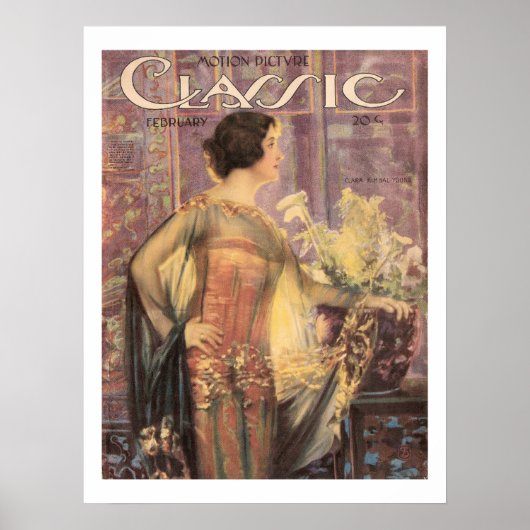 Clara Kimball Young Movie Magazine Print (Voorkant)