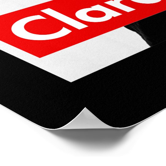 Clara Luciani - La grenade Poster (Hoek)