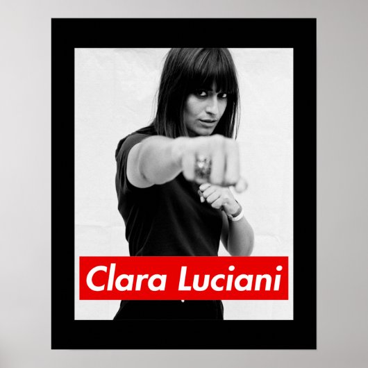 Clara Luciani - La grenade Poster (Voorkant)