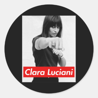 Clara Luciani - La grenade Ronde Sticker