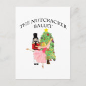 clara_nutcracker Kerstmis Feestdagenkaart (Voorkant)