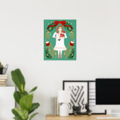 Clara Nutkraker Ballet Poster (Thuiskantoor)