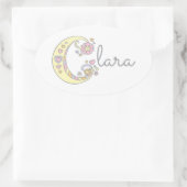 Clara of jouw naam beginnend met C label (Tas)