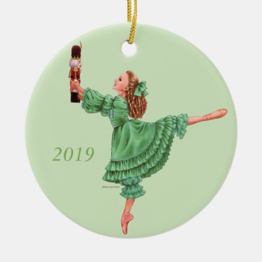 Clara Ornament - Groen kostuum - Personaliseren (Voorkant)