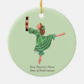 Clara Ornament - Groen kostuum - Personaliseren (Achterkant)