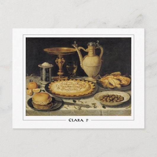 Clara Peeters #10 - Kunstkaart Briefkaart (Voorkant)