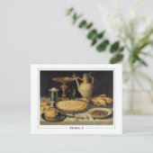 Clara Peeters #10 - Kunstmatig Briefkaart (Staand voorkant)