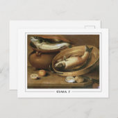 Clara Peeters #12 - Briefkaart met fijne kunst (Voorkant / Achterkant)