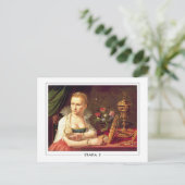 Clara Peeters #14 - Kunstmatig Briefkaart (Staand voorkant)