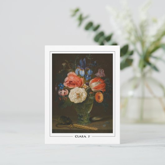 Clara Peeters #43 - Kunstmatig Briefkaart (Staand voorkant)