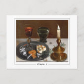 Clara Peeters #9 - Fine Art Briefkaart (Voorkant)