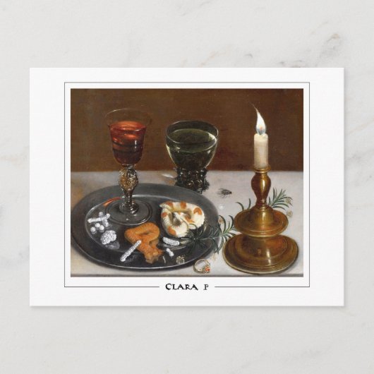 Clara Peeters #9 - Kunstkaart Briefkaart (Voorkant)