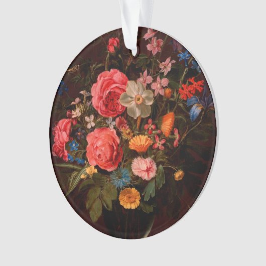 Clara Peeters Een boeket bloemen: Ornament (voorkant)