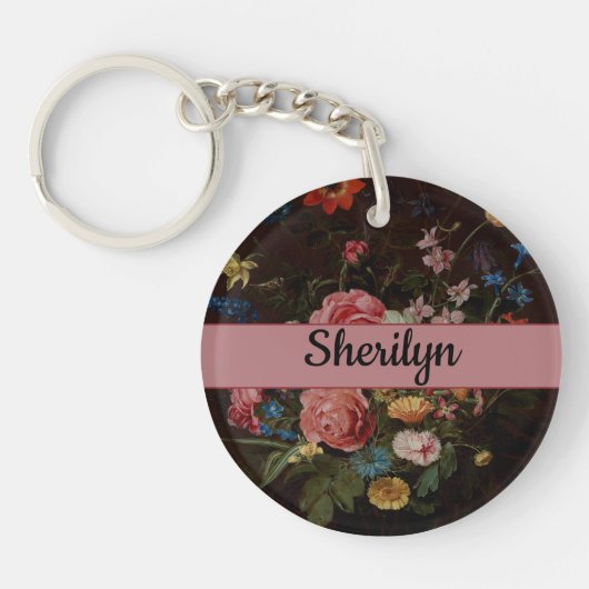 Clara Peeters: Een boeket bloemen - Sleutelhanger (Voorkant)