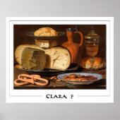 Clara Peeters Zedign Art Poster #1 (Voorkant)