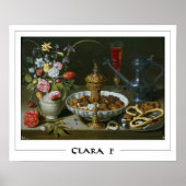 Clara Peeters Zedign Art Poster #2 (Voorkant)