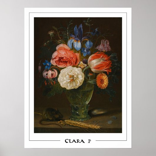 Clara Peeters Zedign Art Poster #43 (Voorkant)