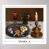 Clara Peeters Zedign Art Poster #9 (Voorkant)