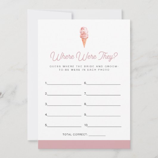 CLARA Reto Ice Cream Scoopup waar waren ze? Kaart (Voorkant)