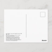 Clara Sage Talla Johnson 1909 portret briefkaart (Achterkant)