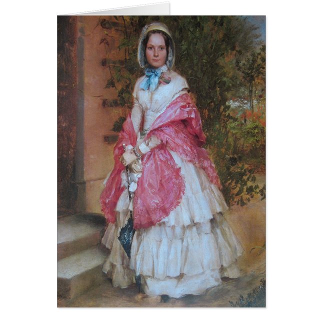 Clara Schmidt klaar voor date - Adolph Von Menzel (Voorkant)