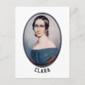 Clara Schumann (1838) Briefkaart (Voorkant)