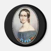 Clara Schumann (1838) Magnet (Voorkant)