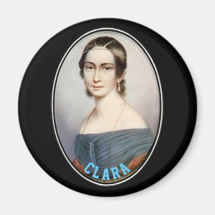Clara Schumann (1838) Magnet
