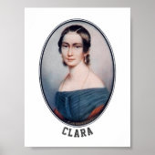 Clara Schumann (1838) Poster (Voorkant)