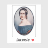 Clara Schumann (1838) Sticker (Vel)
