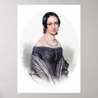 Clara Schumann - Pianist en Composer Poster