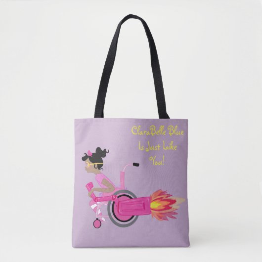 ClaraBelle Blue Perfect Tas - Lavender Dreams (Voorkant)
