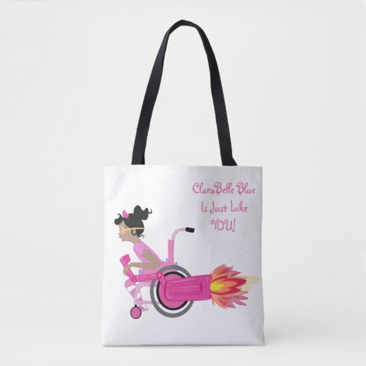 ClaraBelle Blue Perfect Tas - WHITE (Voorkant)