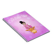 ClaraBelle Blue Spiral-laptop Notitieboek (Rechterzijde)