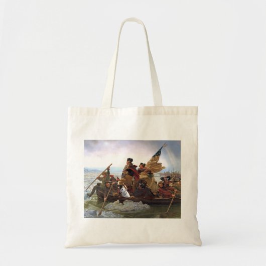 Clarabelle die de Delaware passeert Tote Bag (Voorkant)