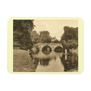 Clare College Bridge, Cambridge England  Magneet