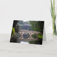 Clare College Bridge, Cambridge Verjaardag Kaart