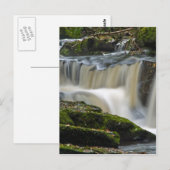 Clare Glens Waterval Briefkaart (Voorkant / Achterkant)