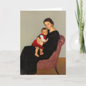 Cläre Maillard met dochter | Willi Maillard Kaart (Voorkant)