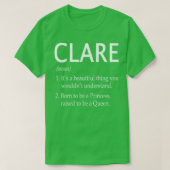 Clare Naam Gift 174 T-shirt (Design voorkant)
