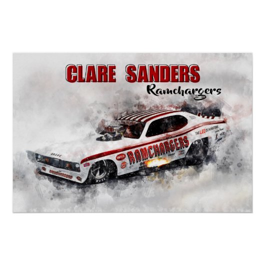 Clare Sanders Ramchargers Perfect Poster (Voorkant)