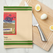 Claremont Good Cheer Tea Towel Kitchen Towel Theedoek (Quarter Fold)